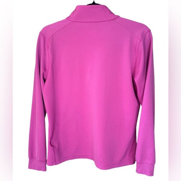 Nike Pink Pullover 1/4 Zip Lightweight Top w/
Pouch - Performance Womens M - Picture 3 of 6